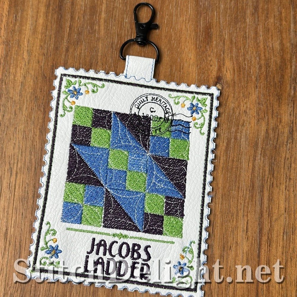 SDS4855 Jacobs Ladder Quilt Stamp