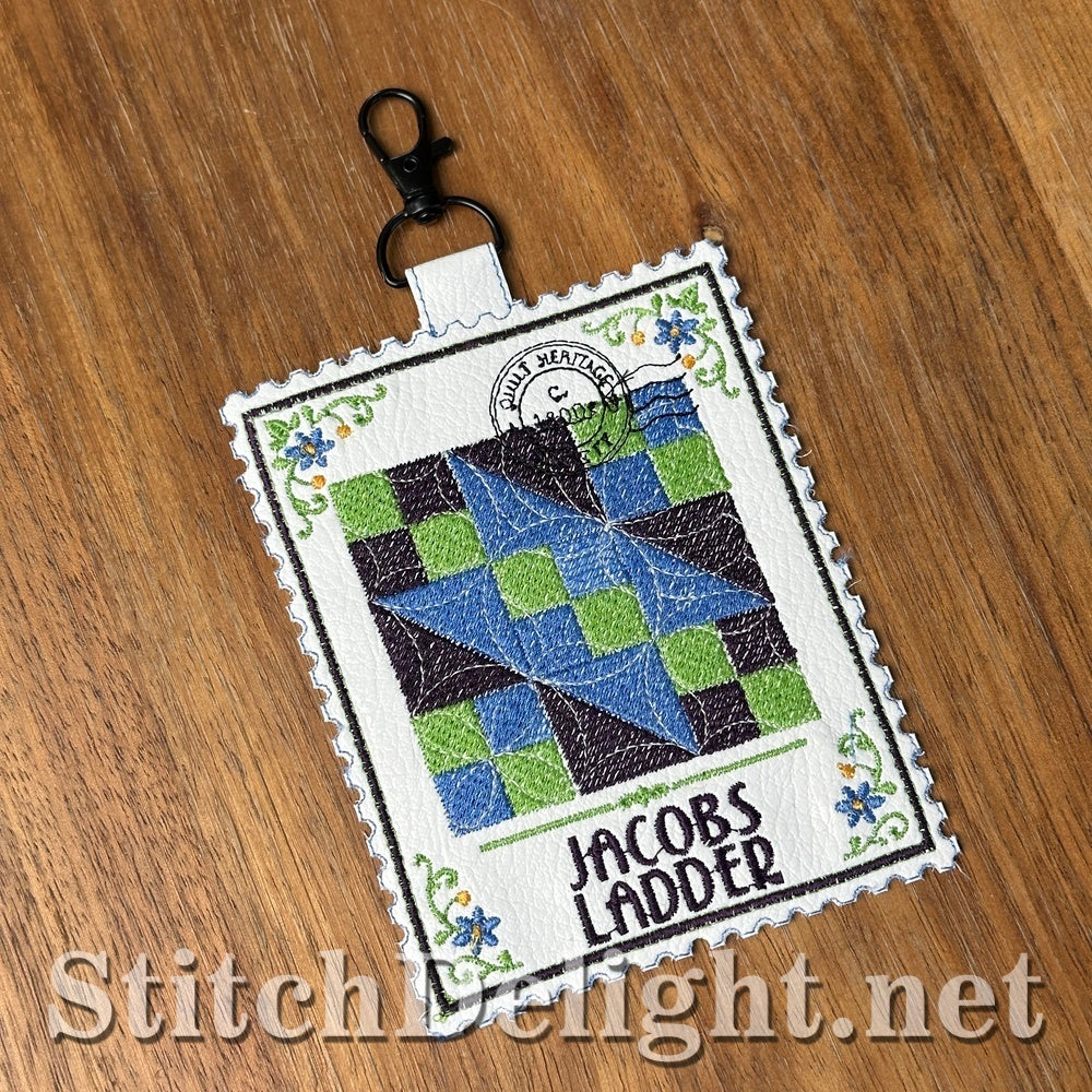 SDS4855 Jacobs Ladder Quilt Stamp