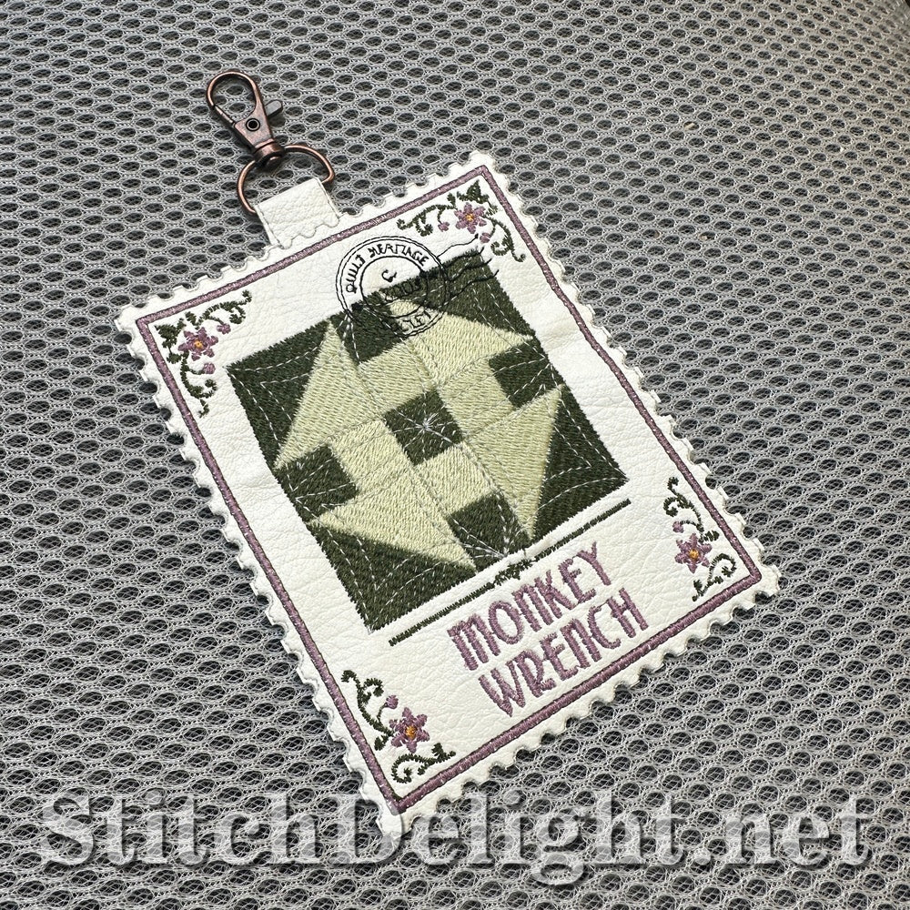 SDS4856 Monkey Wrench Quilt Stamp
