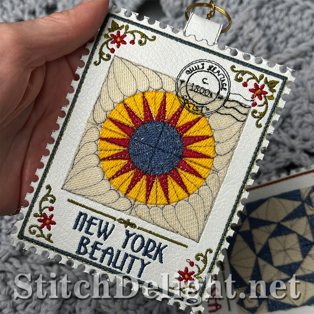 SDS4874 New York Beauty Quilt Stamp - Vol2 Stamp 11