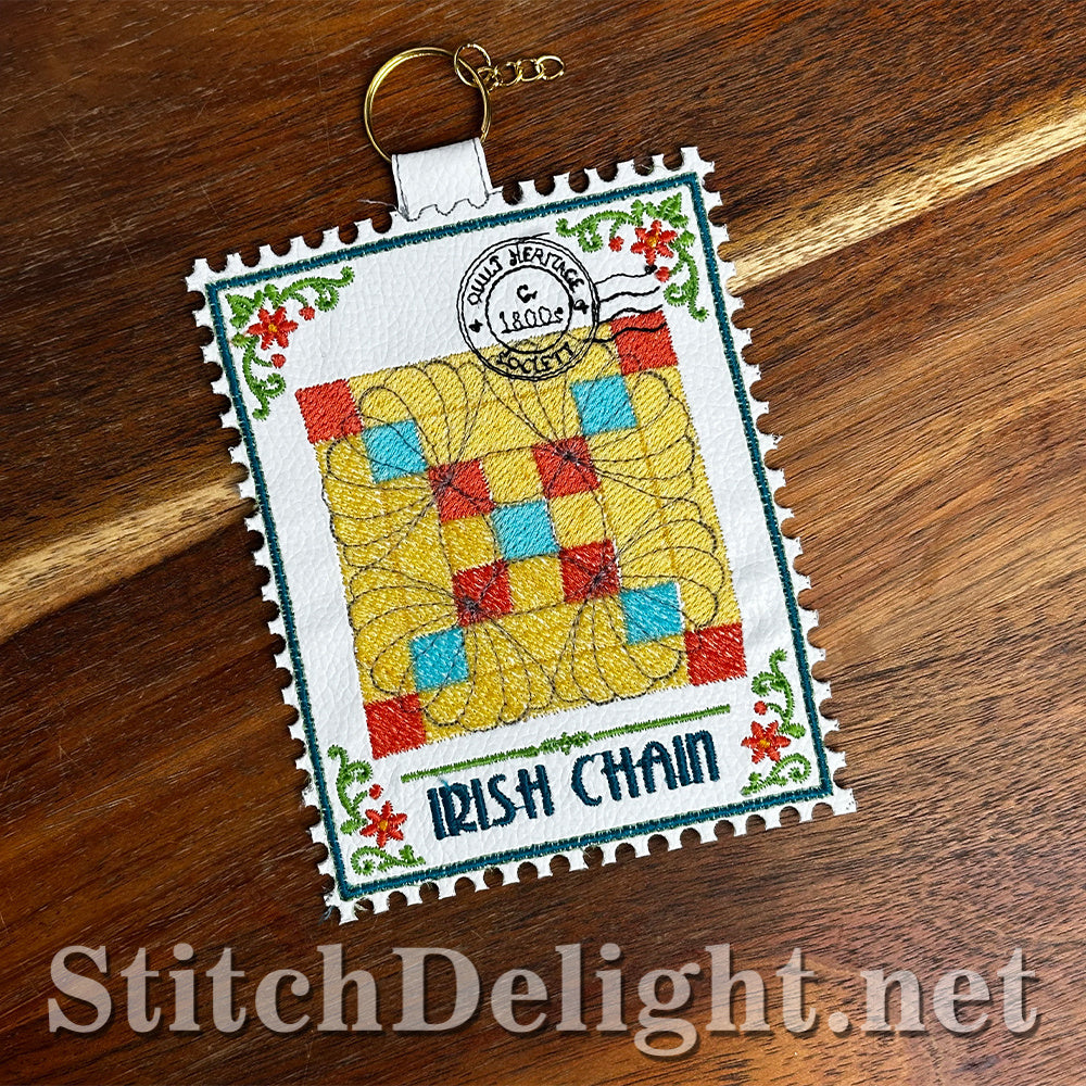 SDS4876 Irish Chain Quilt Stamp - Vol2 Stamp 12