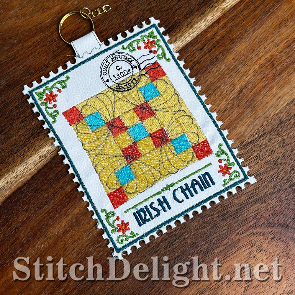 SDS4876 Irish Chain Quilt Stamp - Vol2 Stamp 12