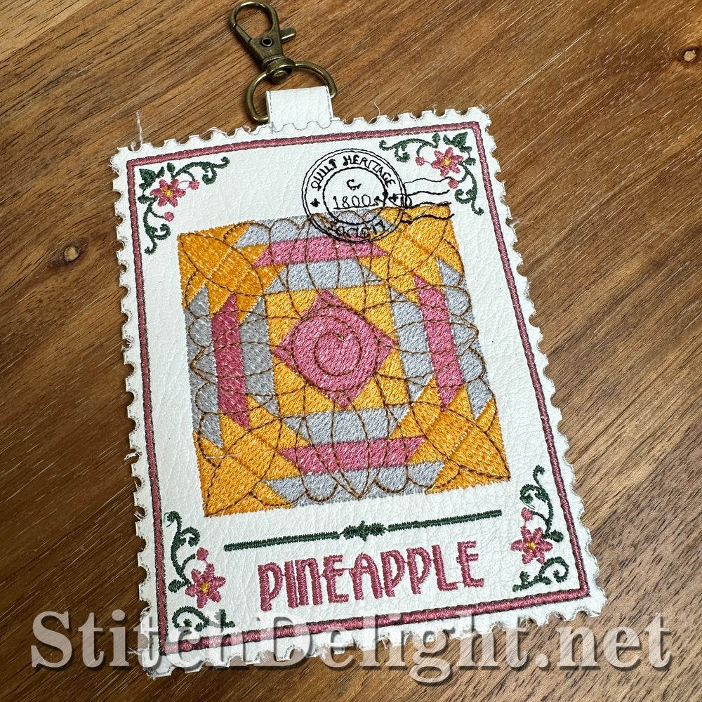 SDS4901 Pineapple Quilt Stamp - Vol 2 Stamp 4
