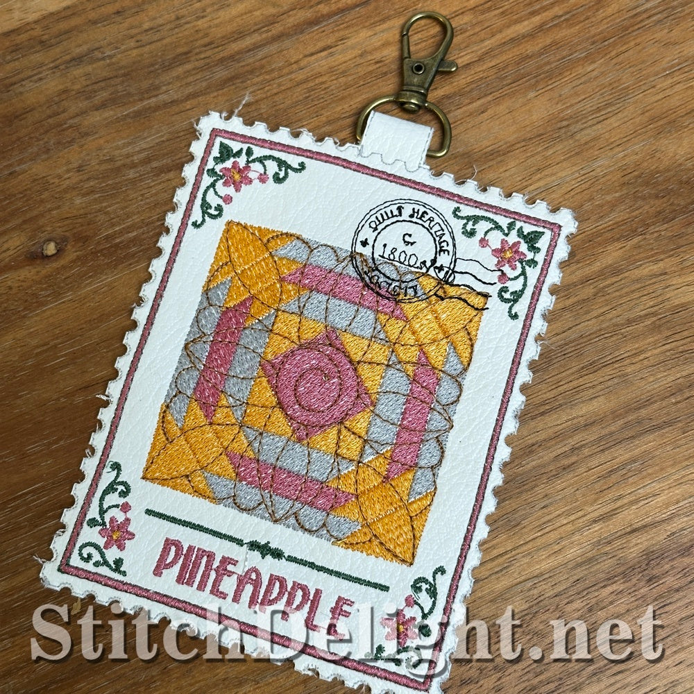 SDS4901 Pineapple Quilt Stamp - Vol 2 Stamp 4