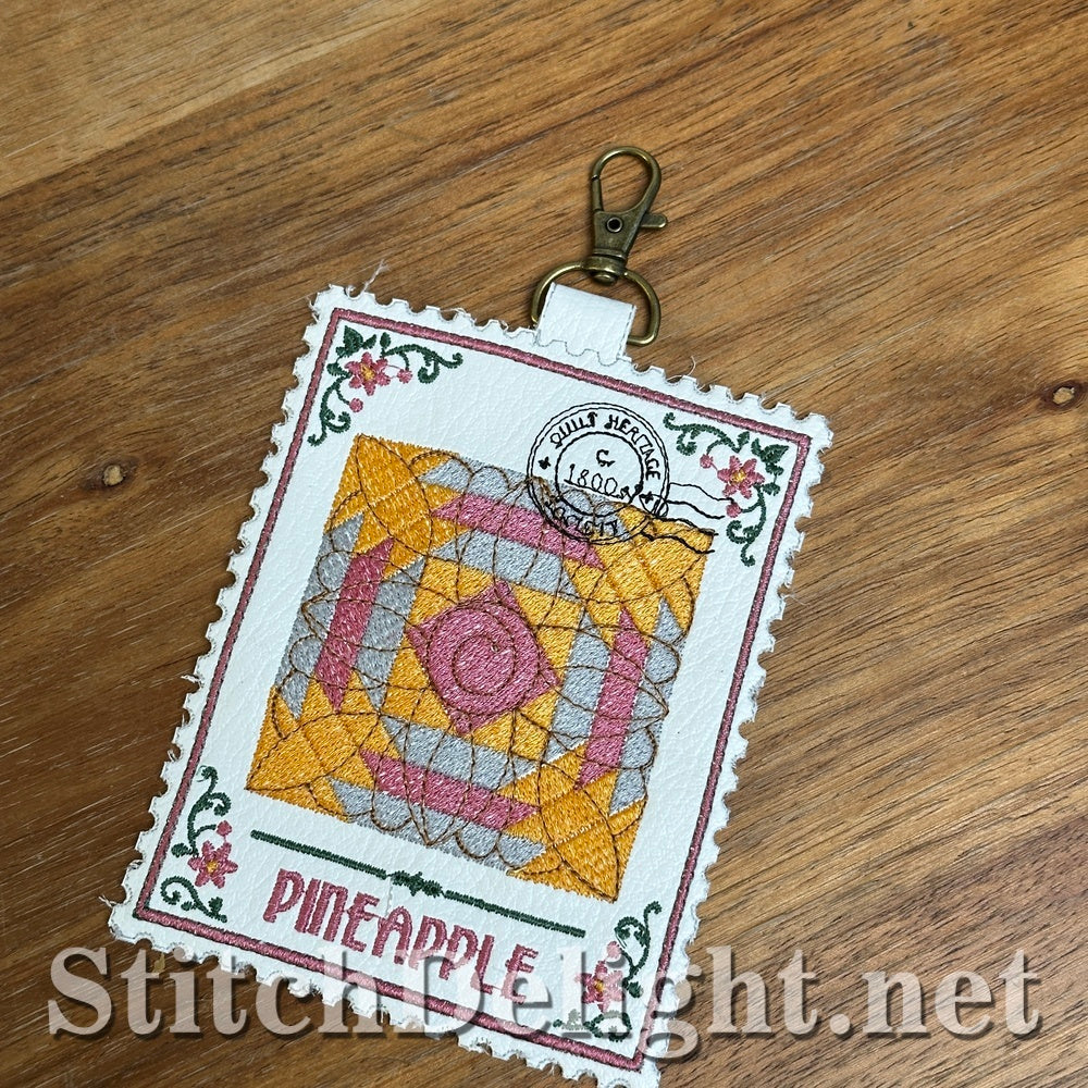 SDS4901 Pineapple Quilt Stamp - Vol 2 Stamp 4