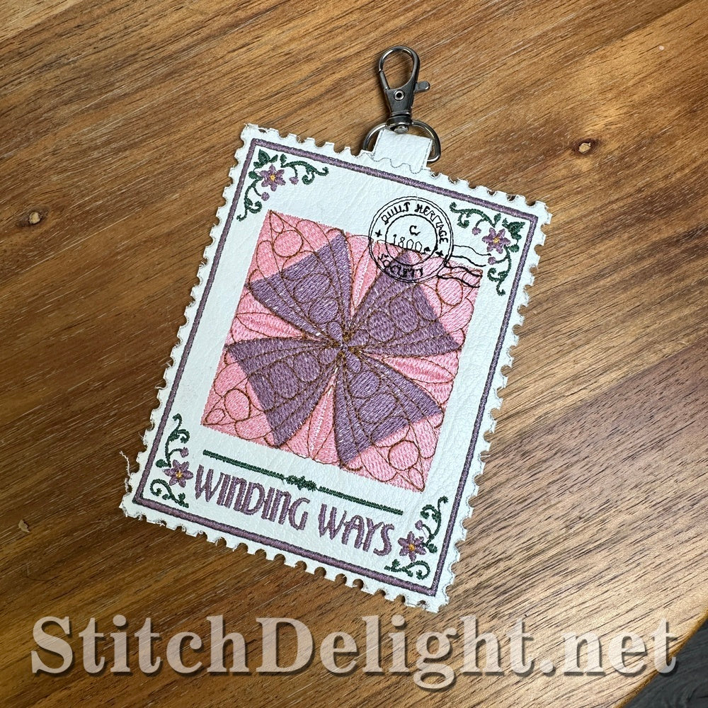 SDS4902 Winding Ways Quilt Stamp - Vol 2 Stamp 5