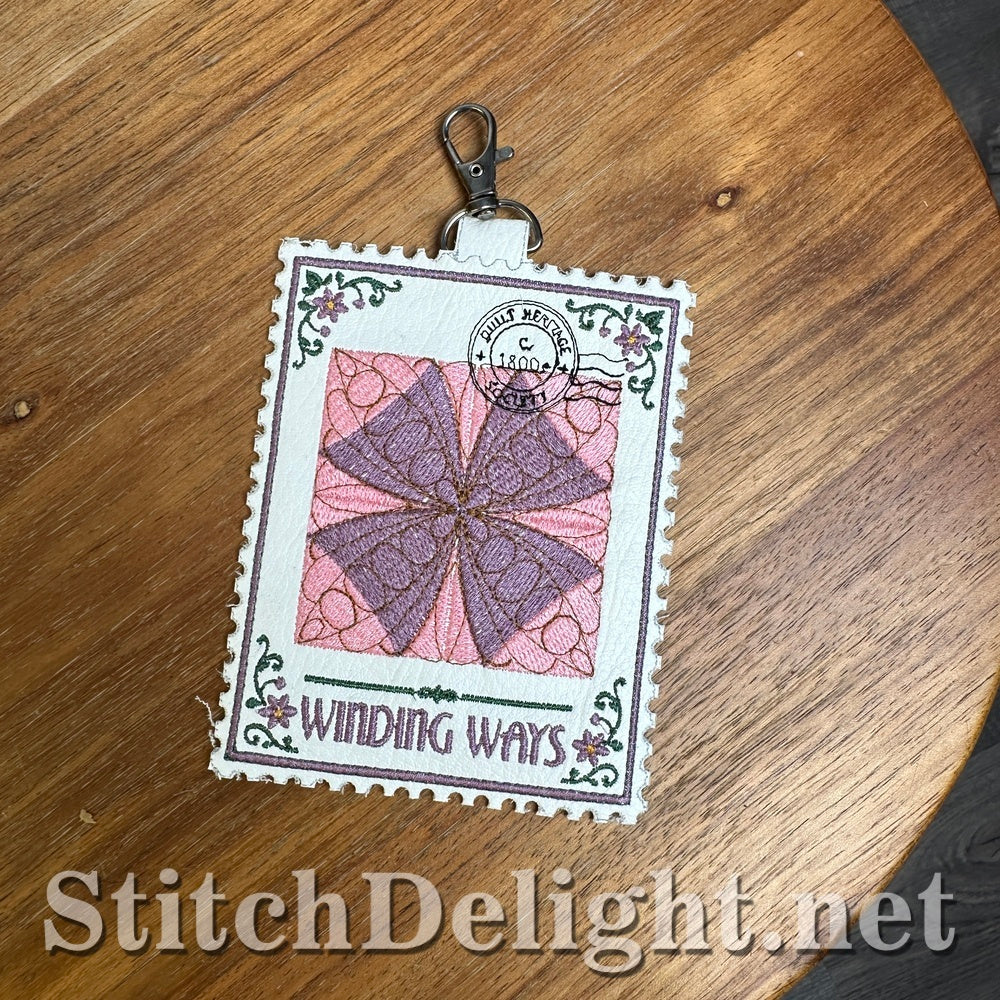 SDS4902 Winding Ways Quilt Stamp - Vol 2 Stamp 5