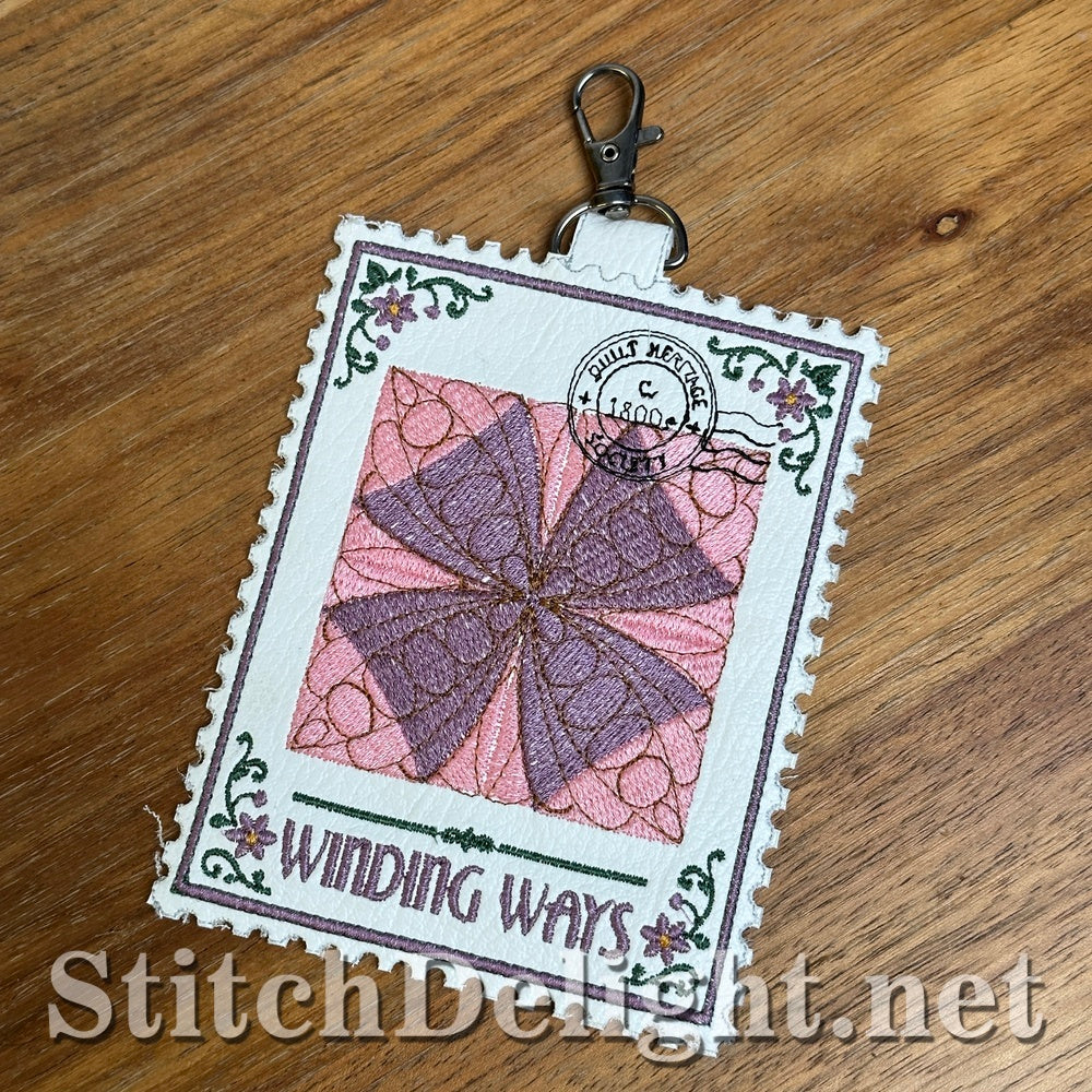 SDS4902 Winding Ways Quilt Stamp - Vol 2 Stamp 5