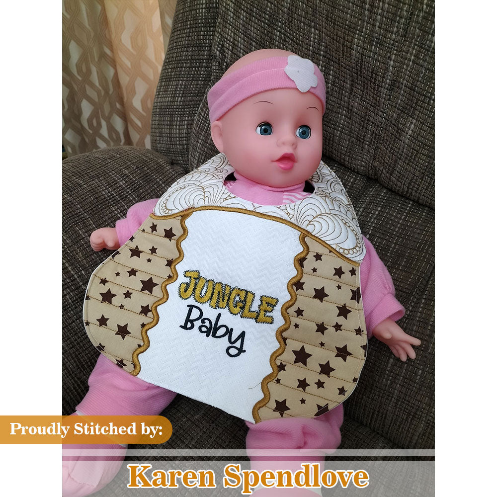 SDS5484 Our Little Safari Baby Bibs