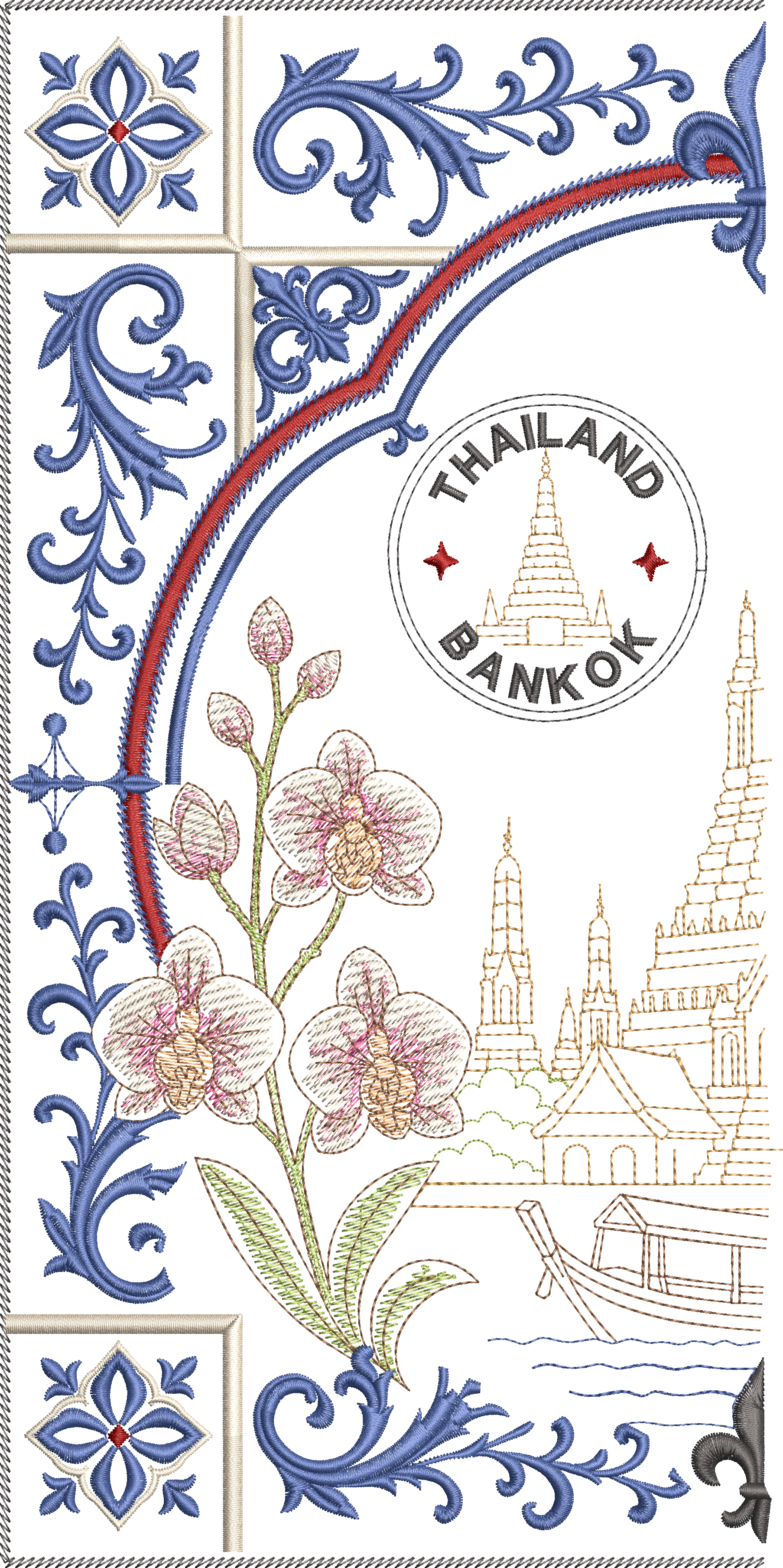 SDS5603 Around the World Quilt (Thailand)