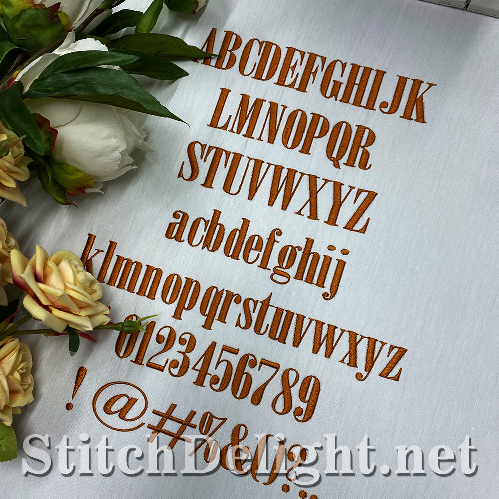SDS5462 Quilters Matching Font
