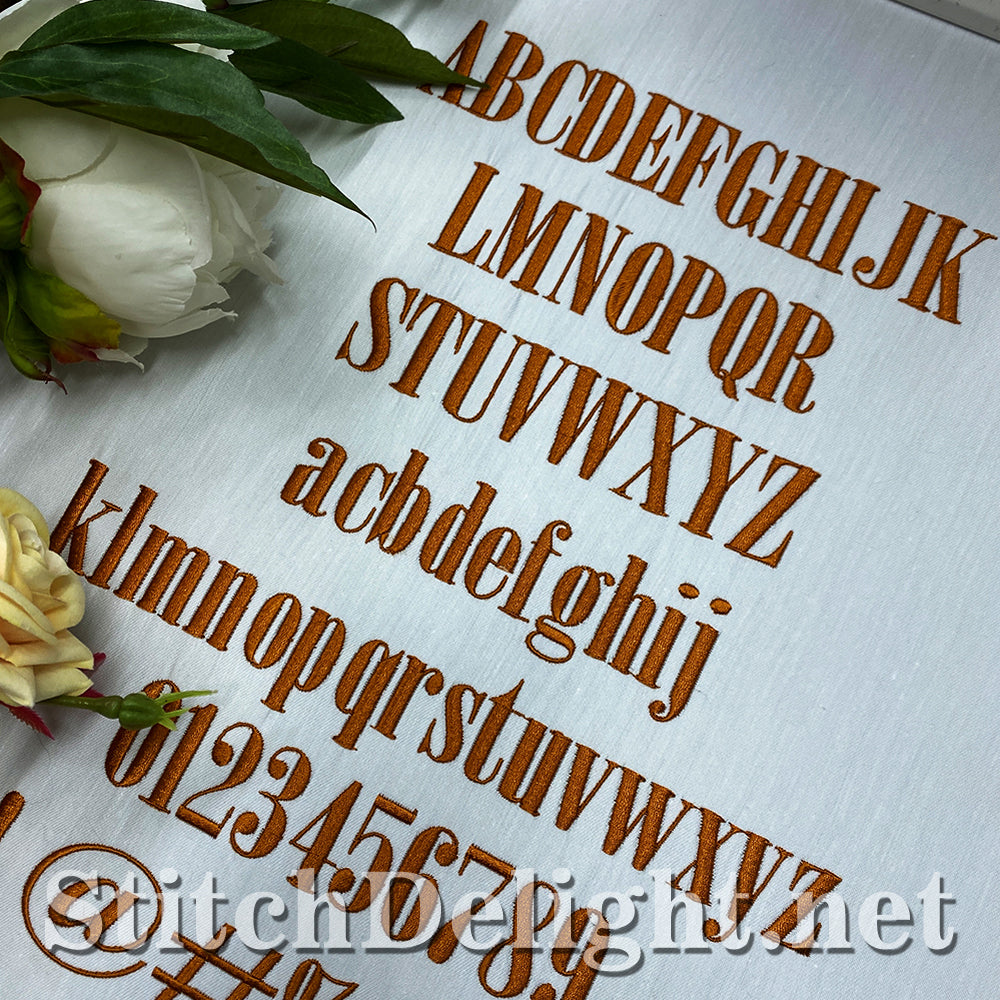 SDS5462 Quilters Matching Font