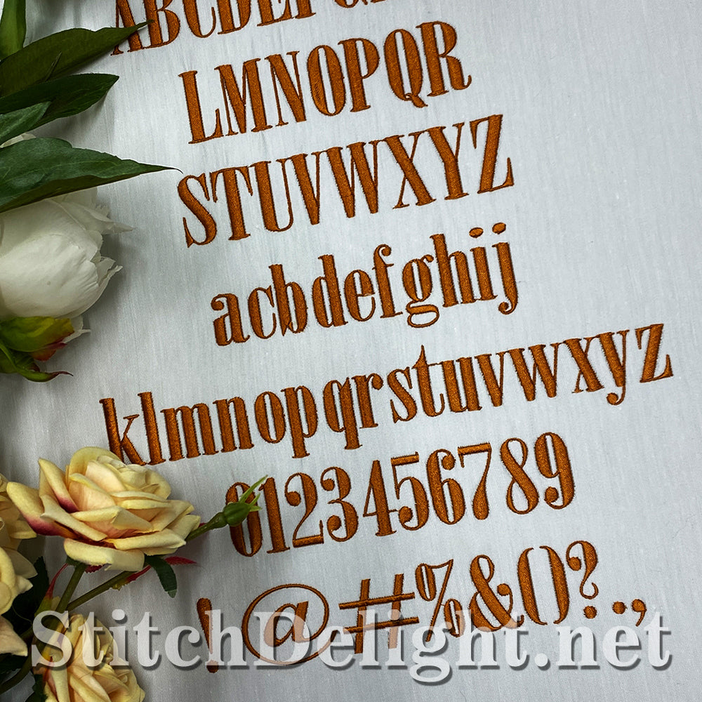 SDS5462 Quilters Matching Font