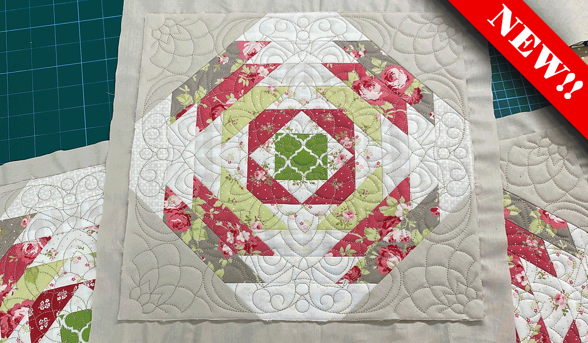 SDS5486 ITH Pineapple Quilt