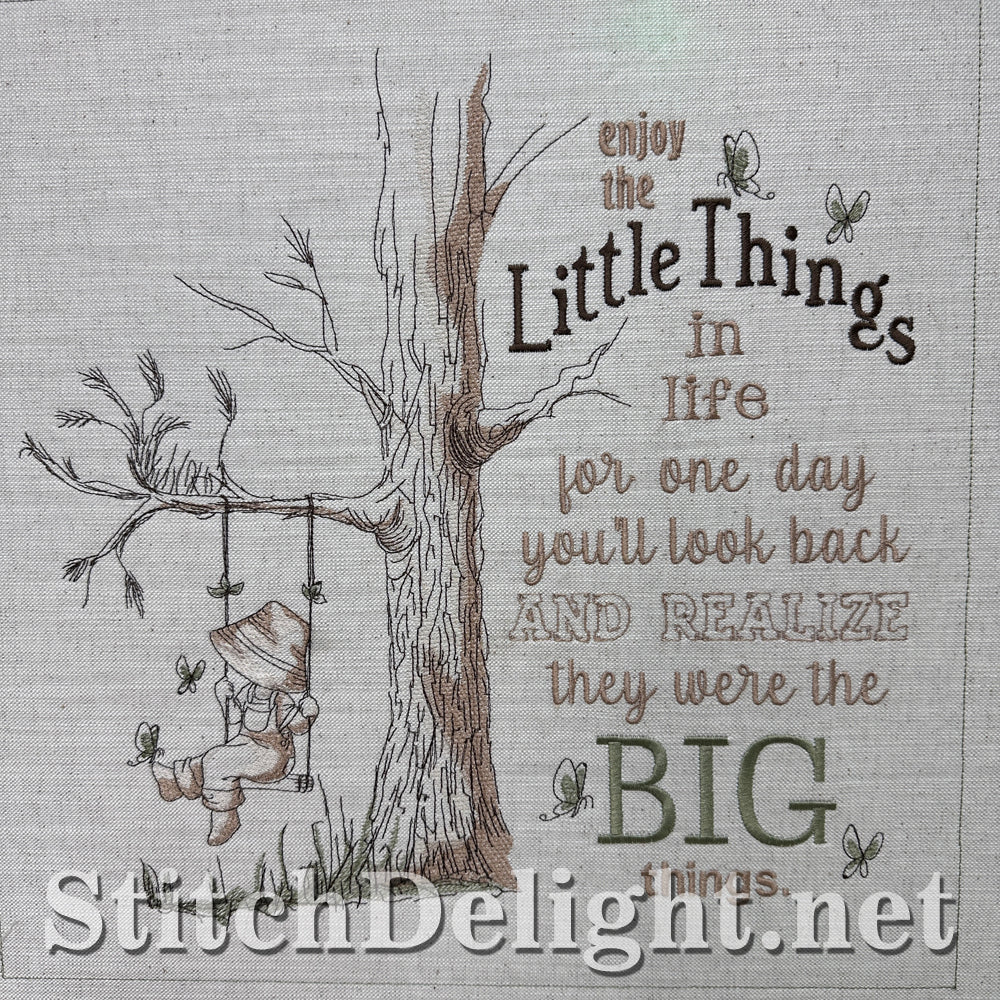SDS4226 Little Things Matter Quote