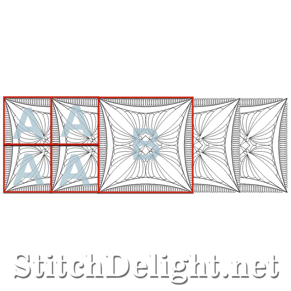 SDQL0233 Floral Brick