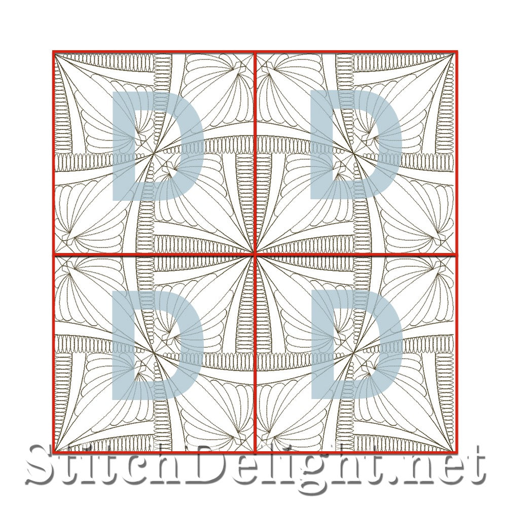 SDQL0233 Floral Brick