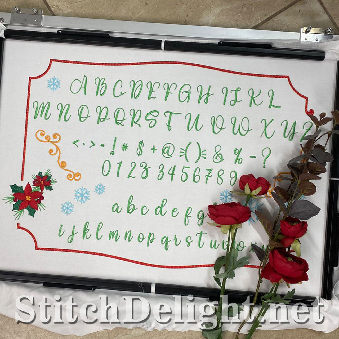 SDS1794 Frosty Matching Font