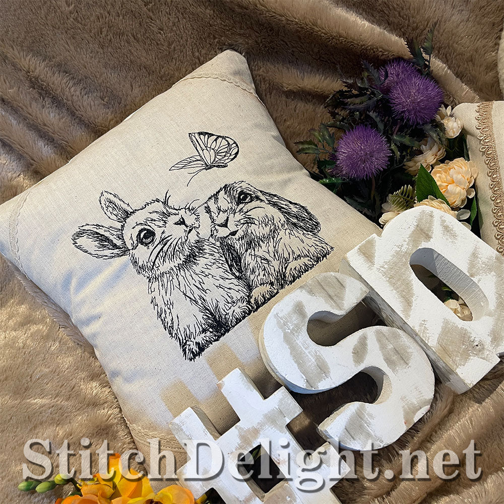 SDS3208 Pencil sketch Bunnies