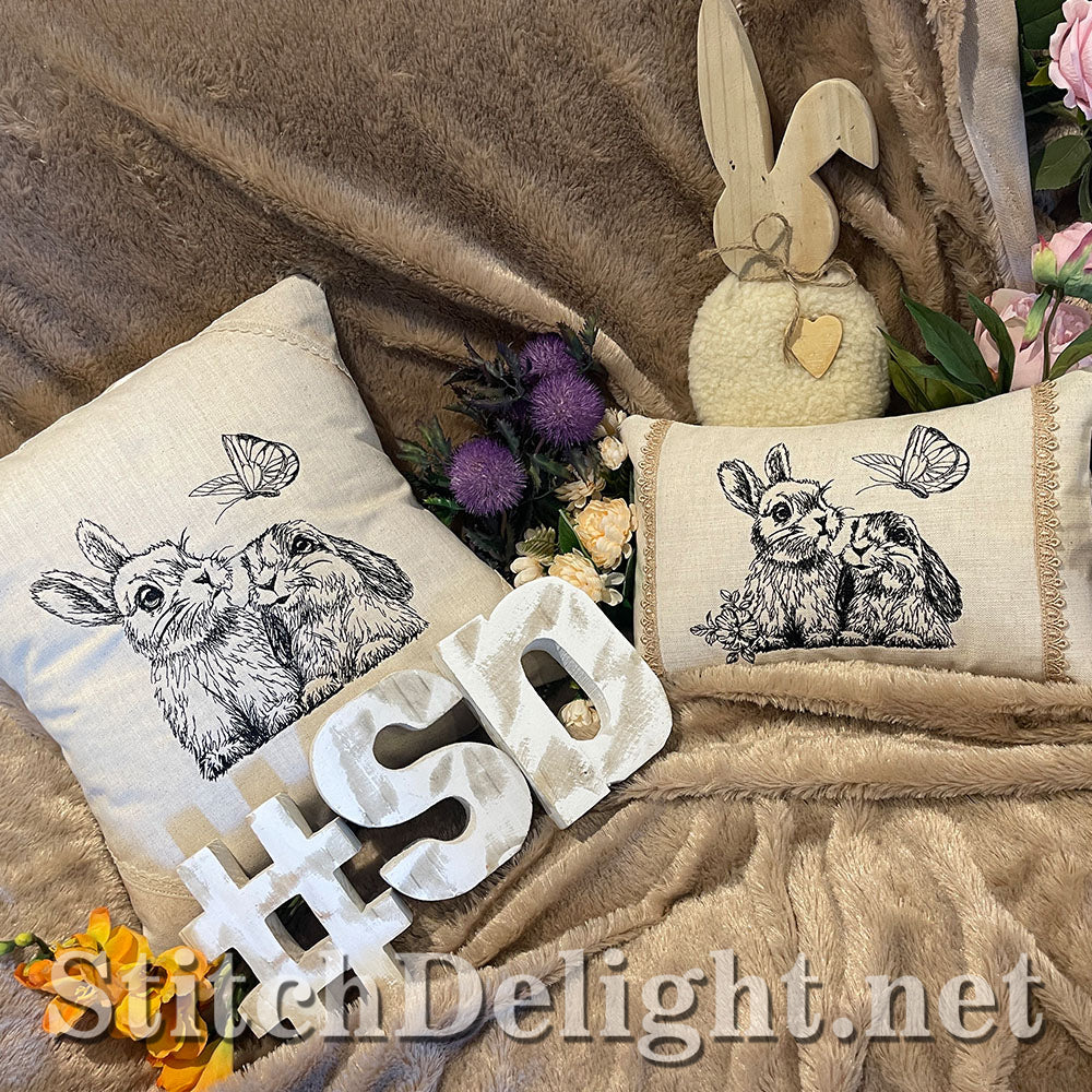 SDS3208 Pencil sketch Bunnies