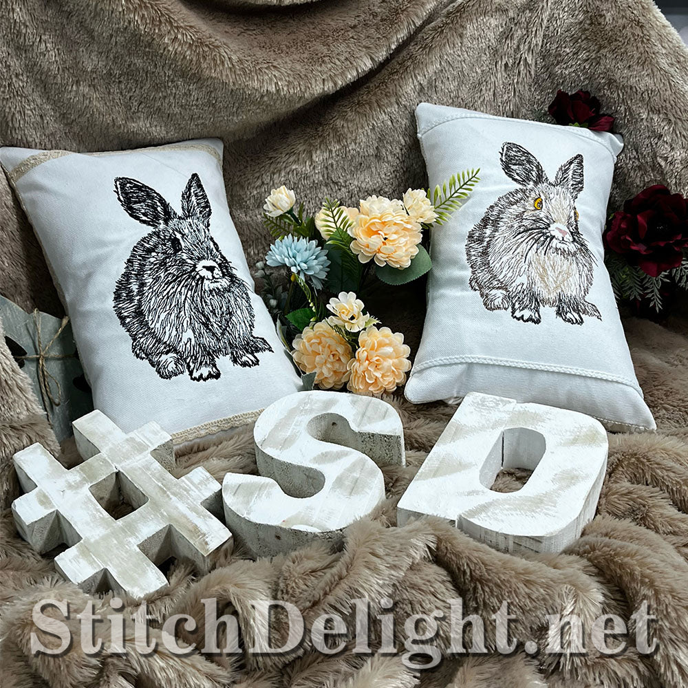 SDS3210 Pencil Sketch Bunny