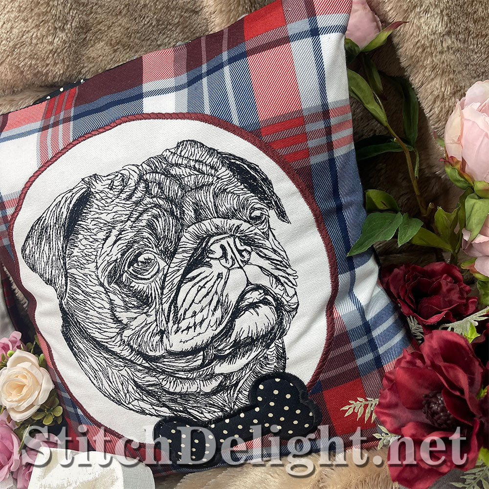 SDS3211 Pencil Sketch Pug