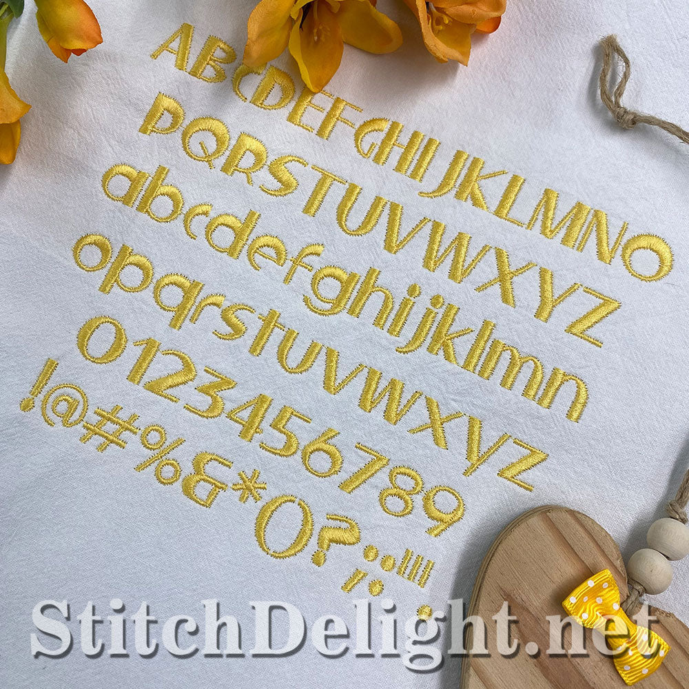 SDS4165 Bubble Font