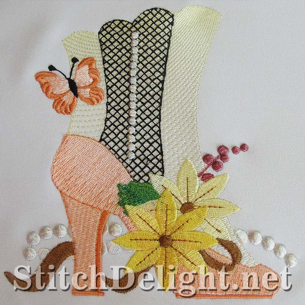 SDS4190 Floral Boots