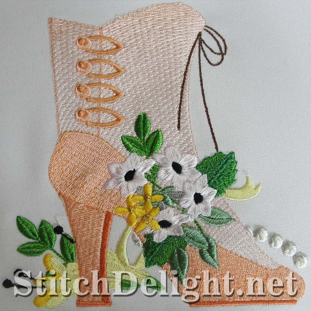SDS4190 Floral Boots