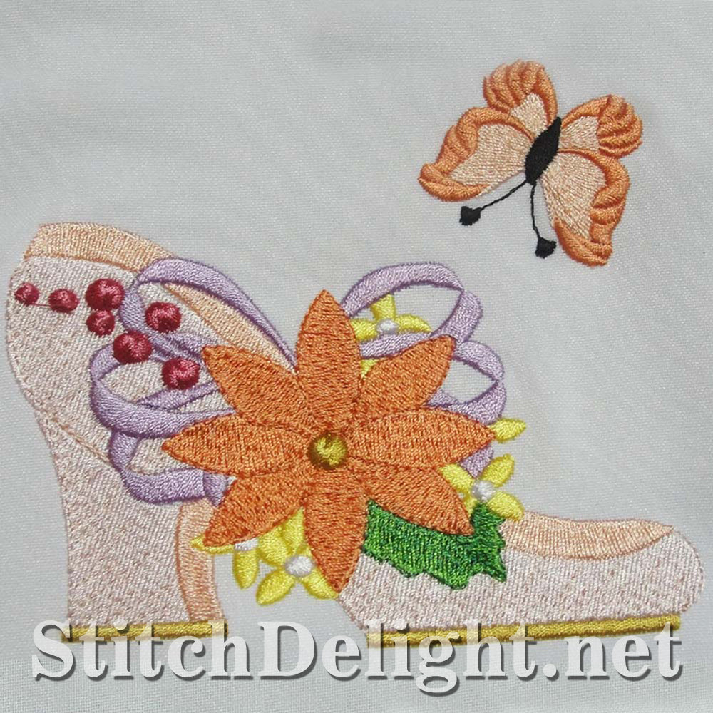 SDS4191 Floral High Heels