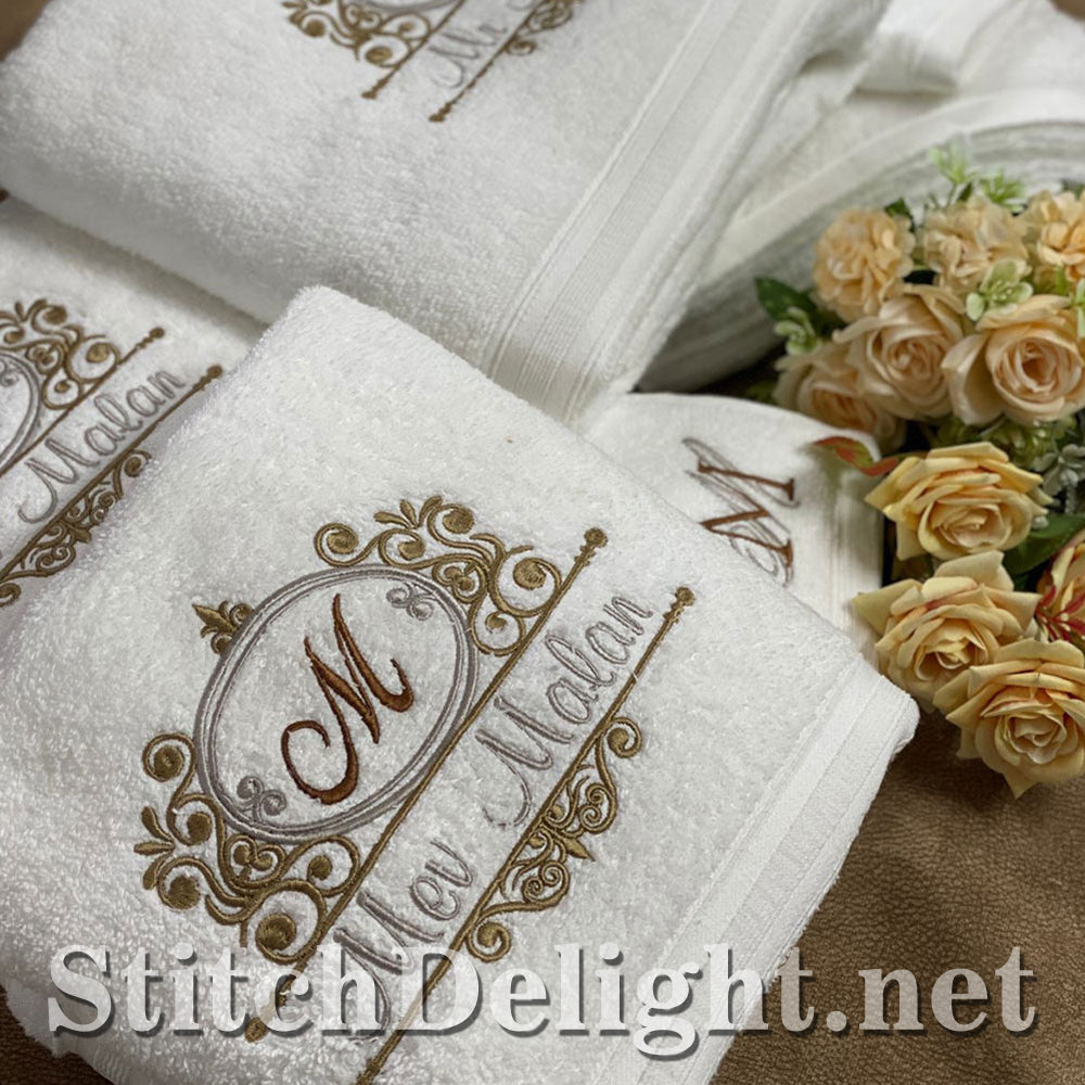 SDS5407 Wedding Monogram Font