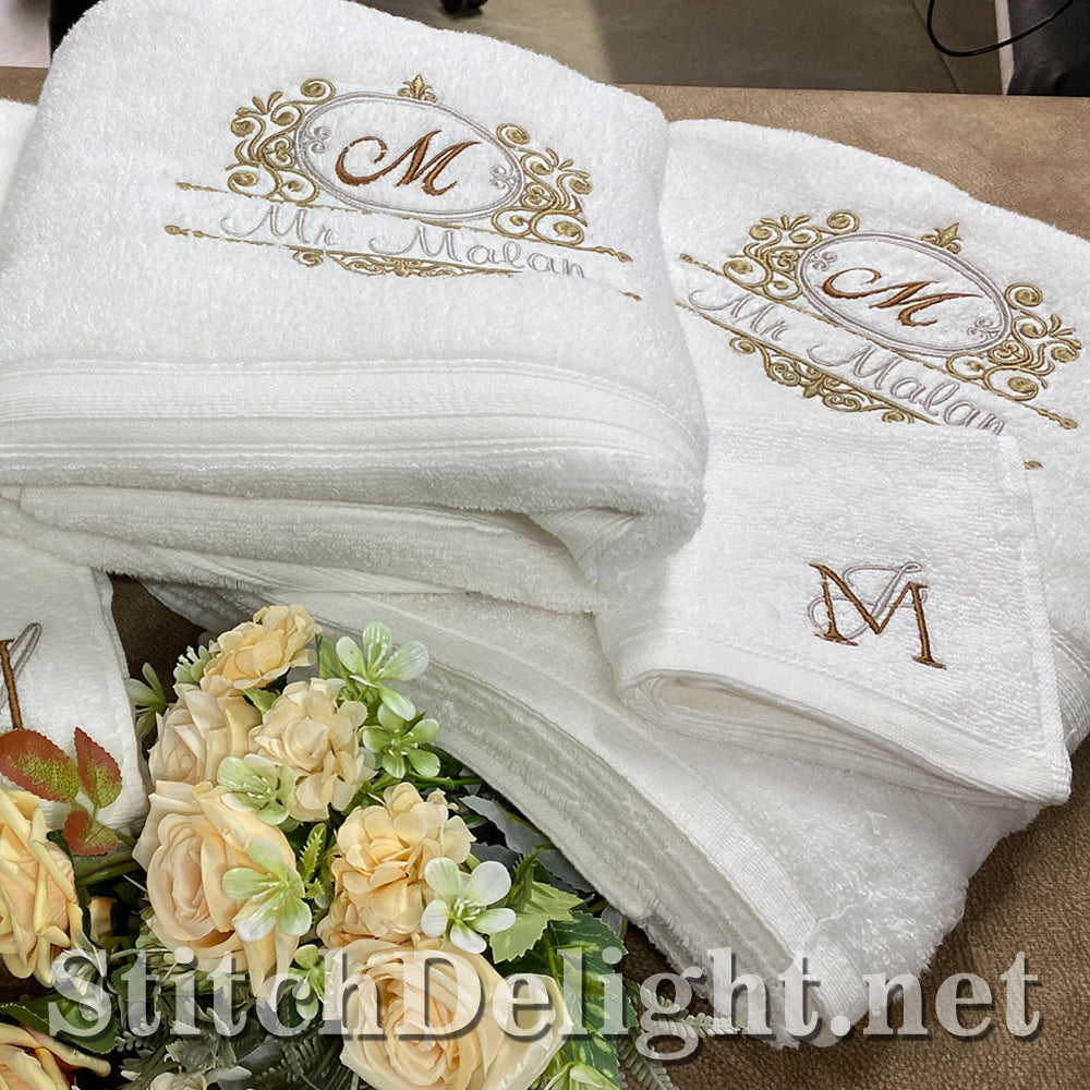 SDS5407 Wedding Monogram Font