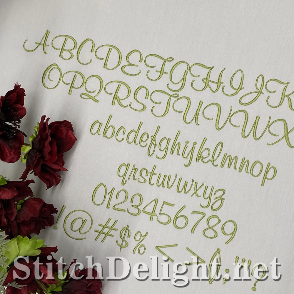 SDS5408 Wedding Frame Inlay Font