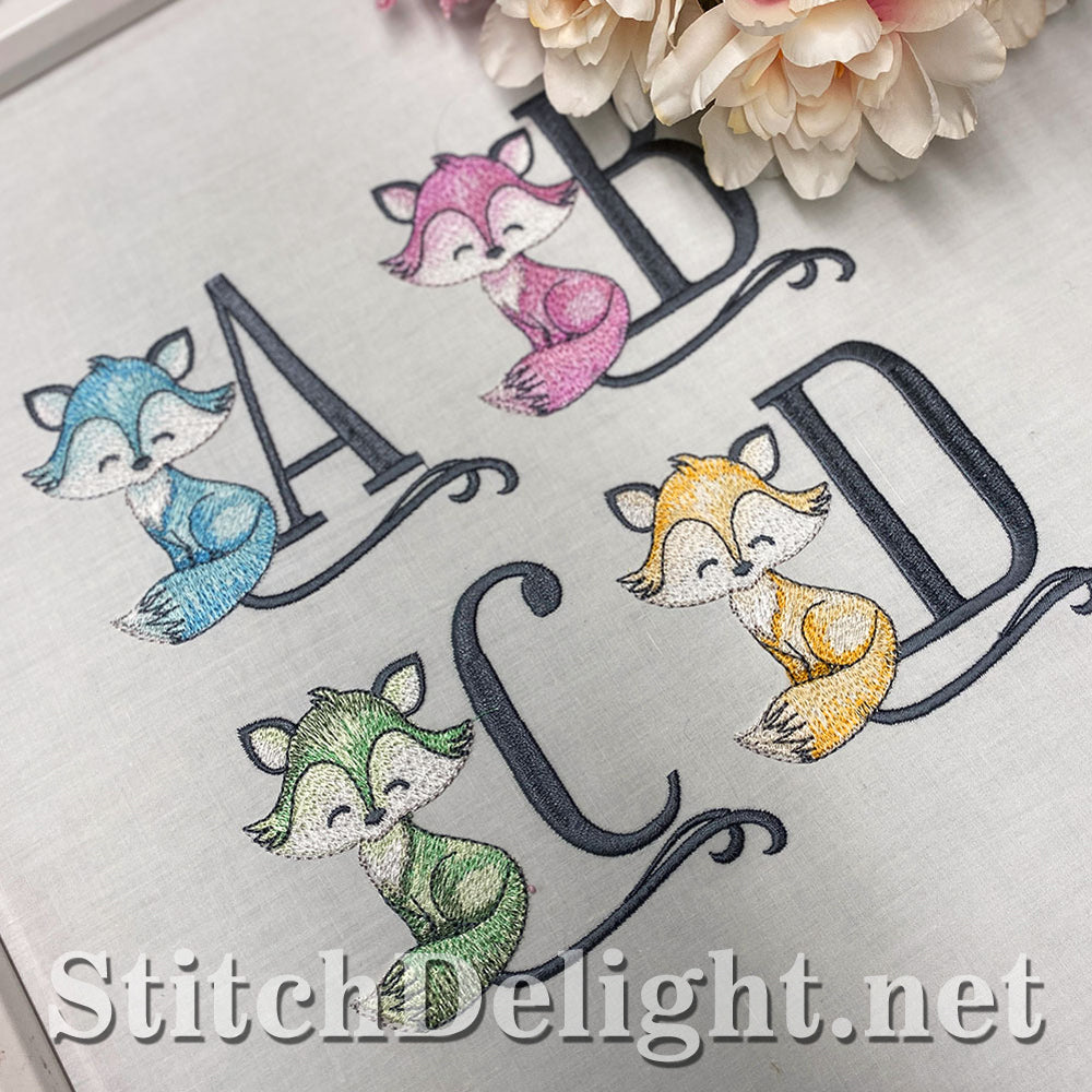 SDS5415/4 Foxy Font and Matching Font Combo