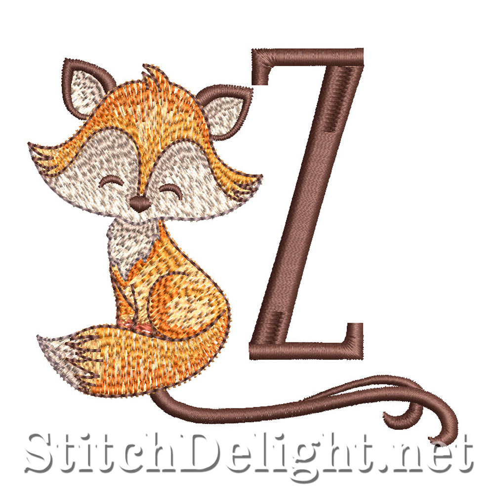 SDS5415 Finley Foxy Collectors Font Z