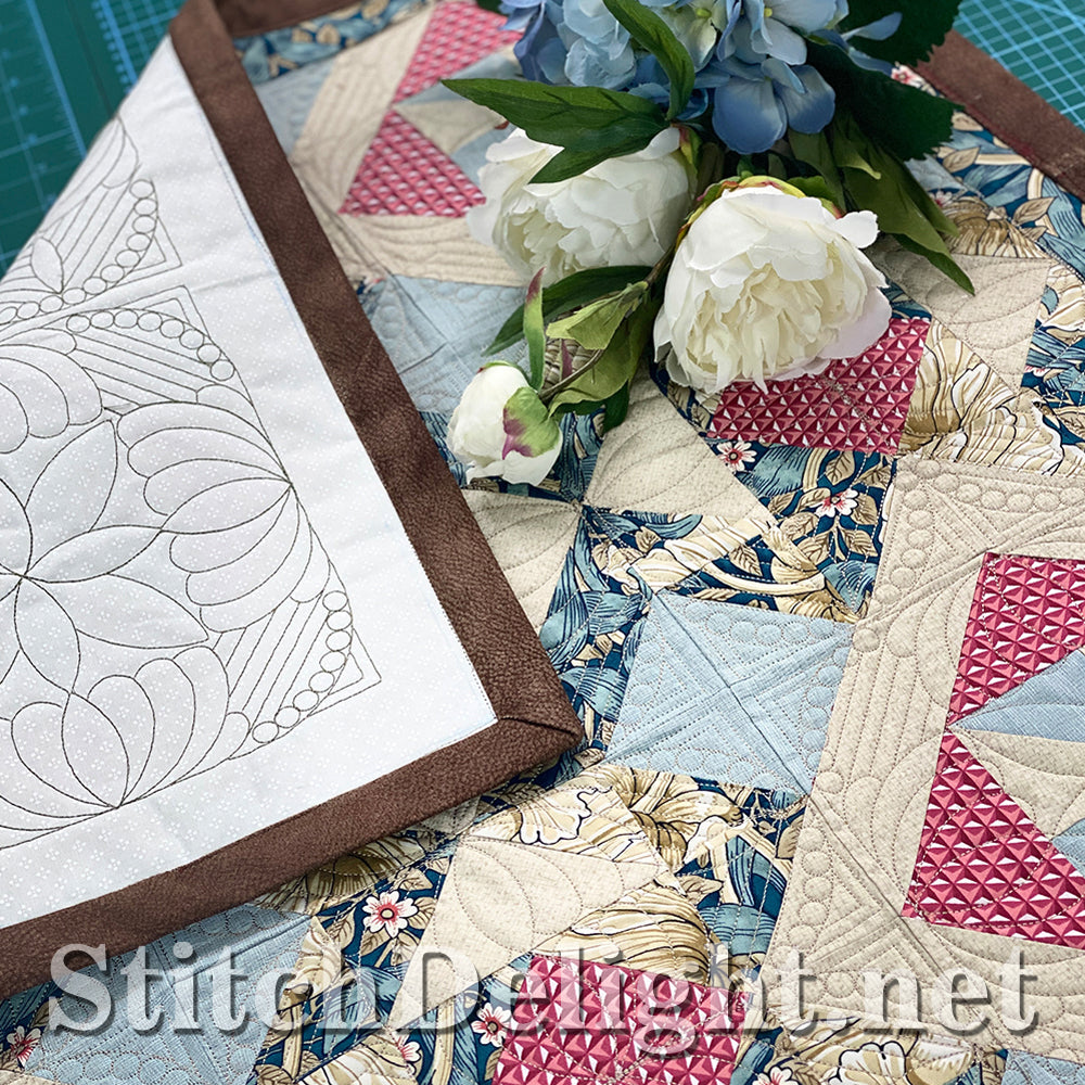 SDS5456 ITH Patchwork Quilt