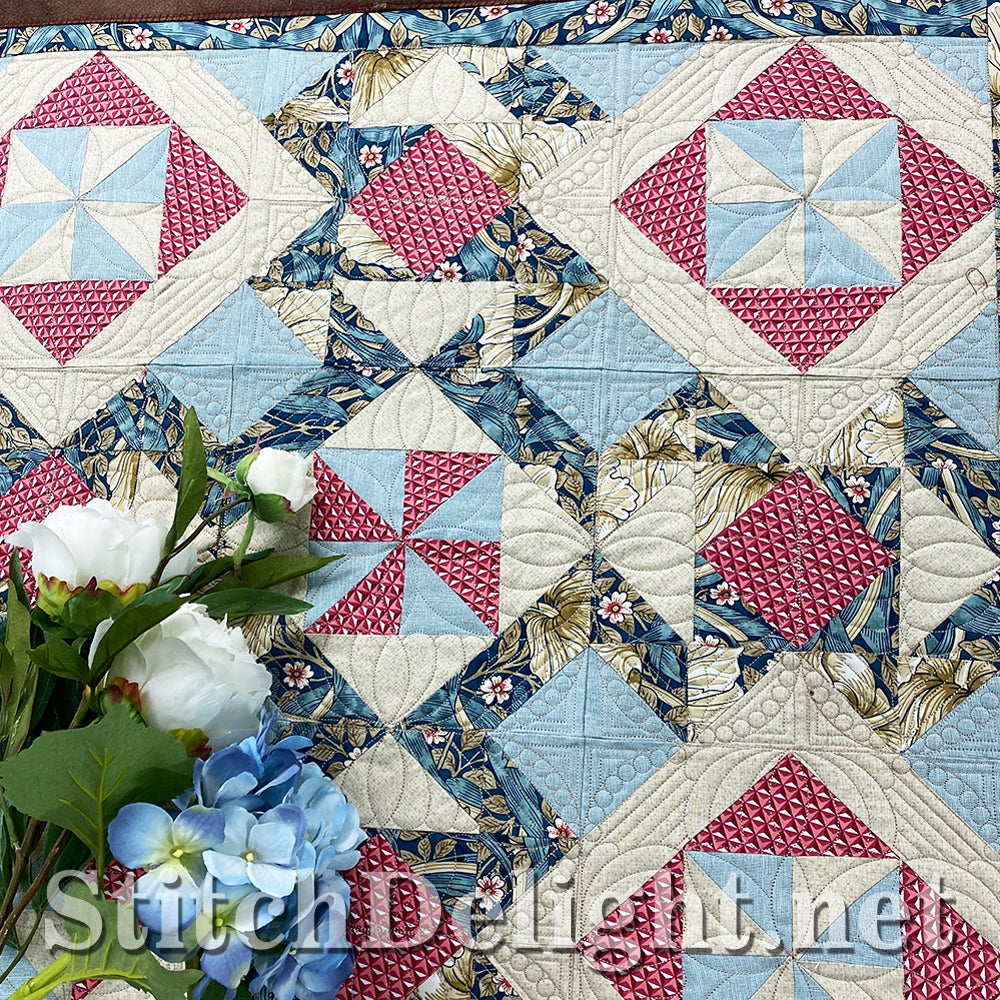 SDS5456 ITH Patchwork Quilt