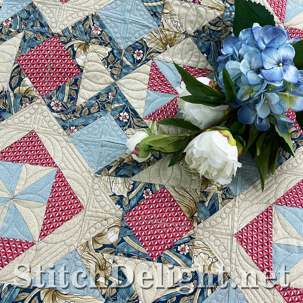 SDS5456 ITH Patchwork Quilt