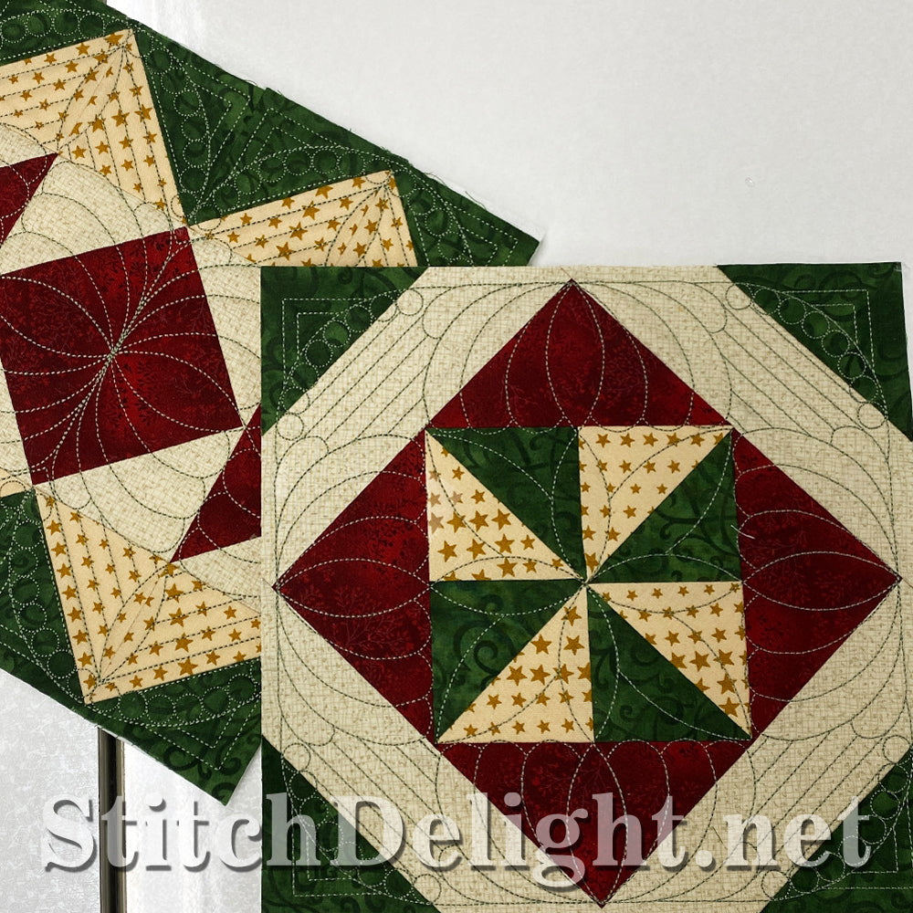 SDS5456 ITH Patchwork Quilt