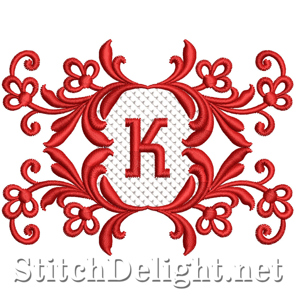 SDS5463 Lace Collectors Font K