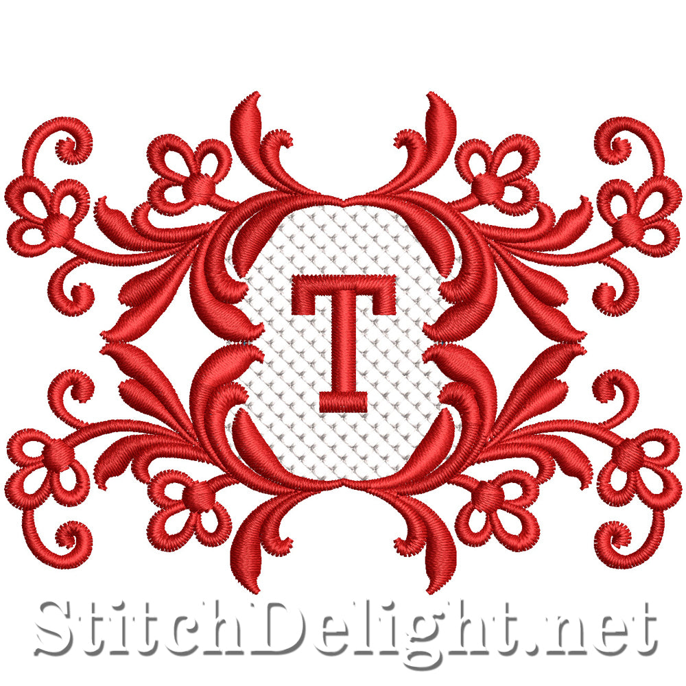 SDS5463 Lace Collectors Font T