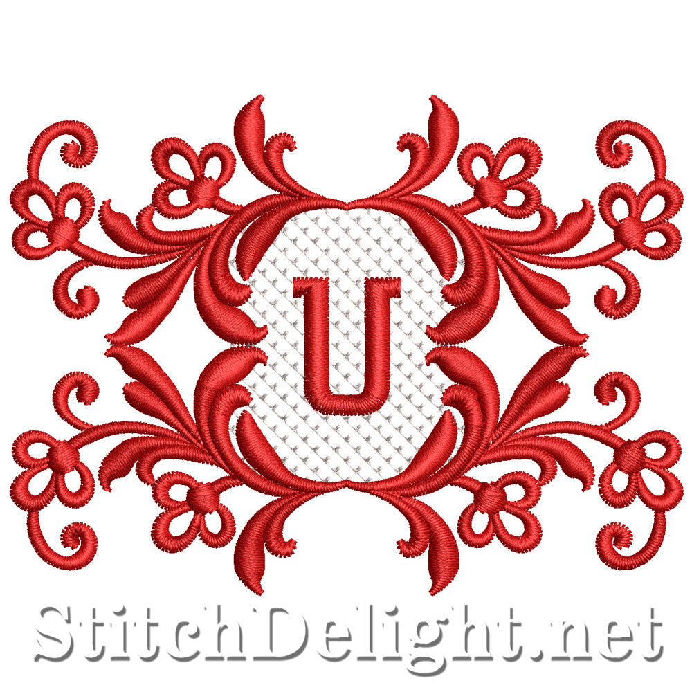 SDS5463 Lace Collectors Font U
