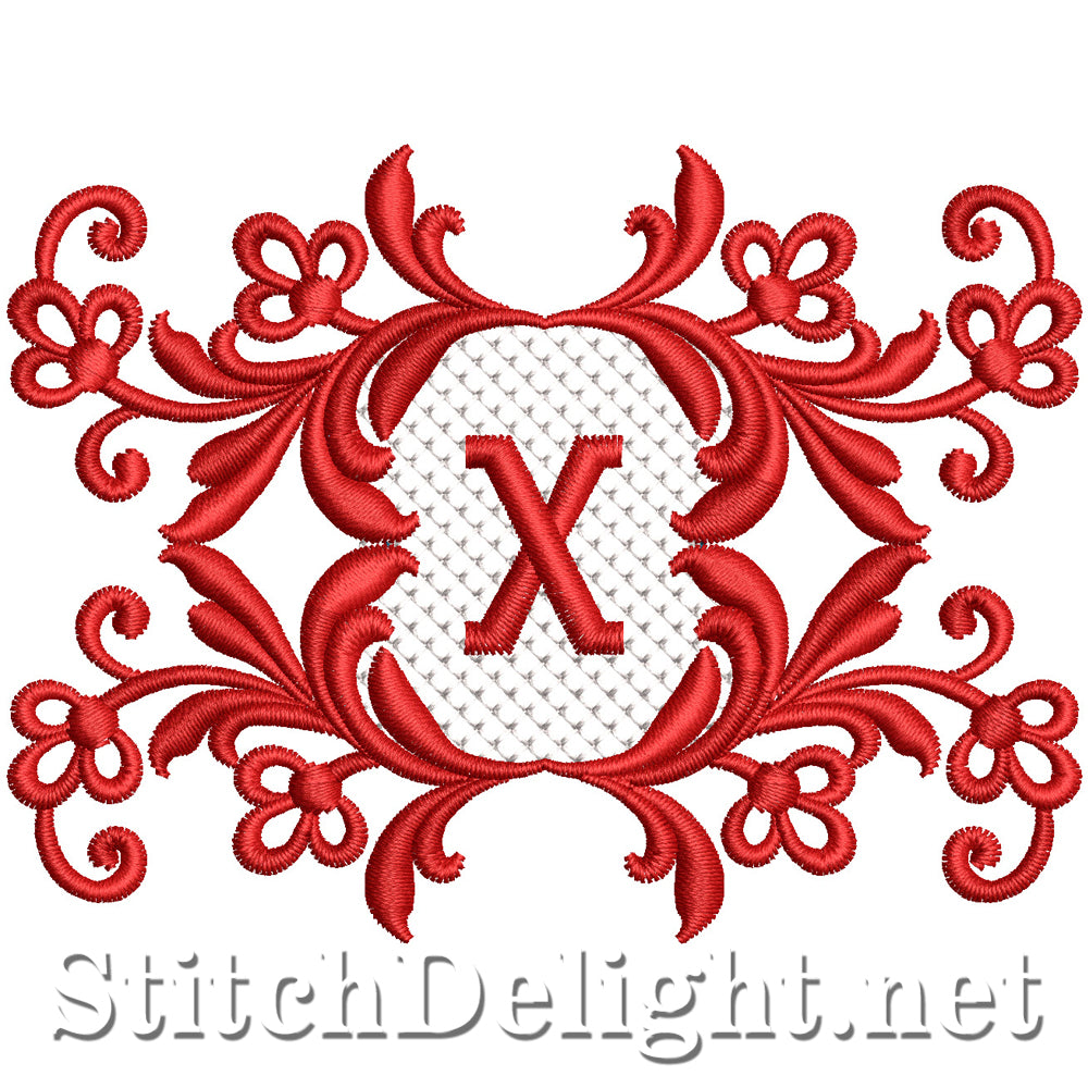 SDS5463 Lace Collectors Font X