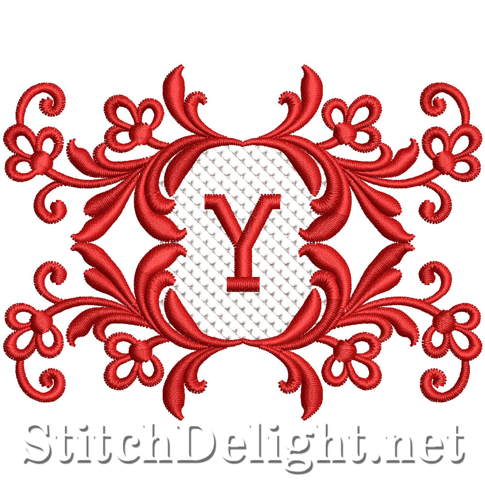 SDS5463 Lace Collectors Font Y