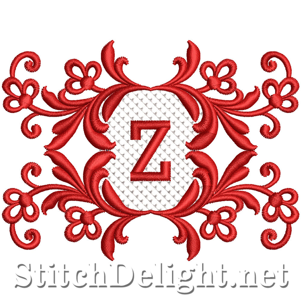 SDS5463 Lace Collectors Font Z