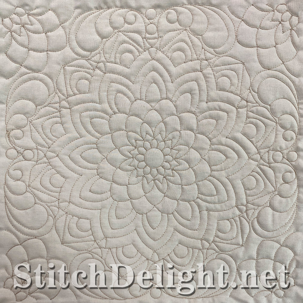 SDS5486 ITH Pineapple Quilt