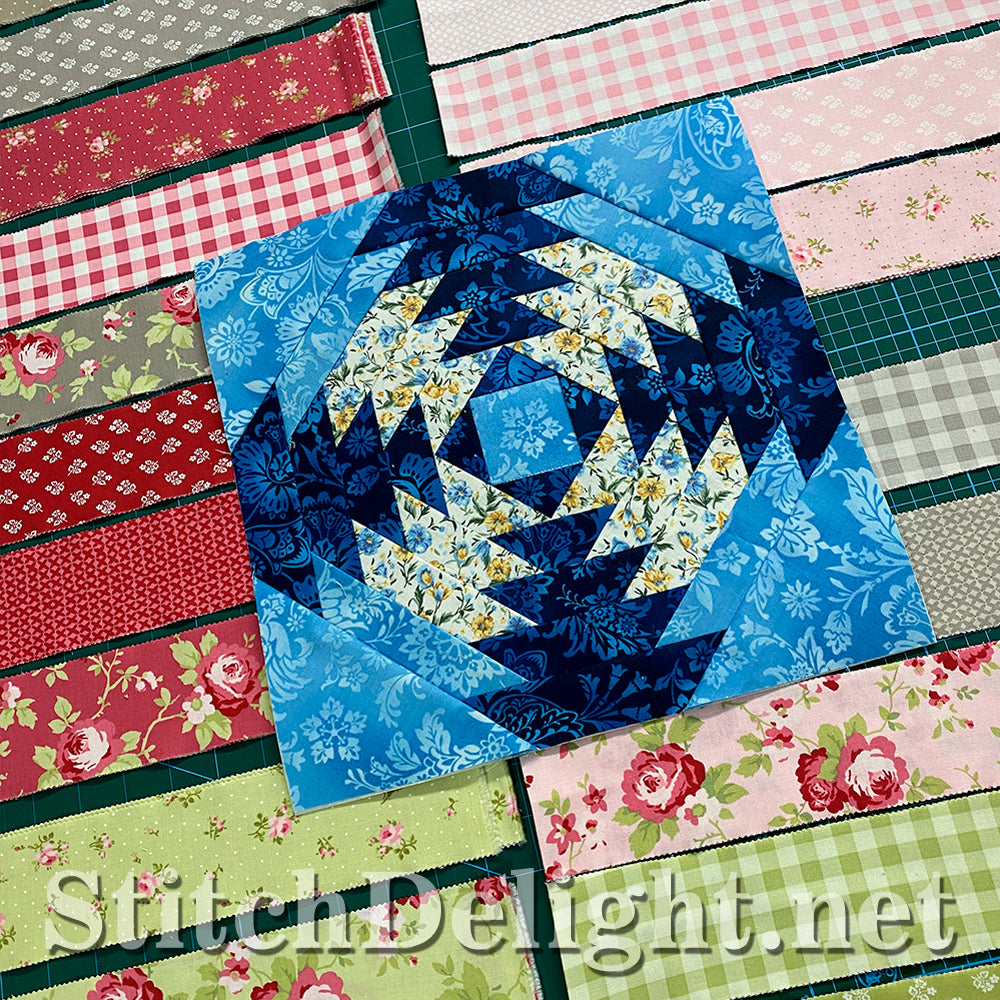 SDS5486 ITH Pineapple Quilt