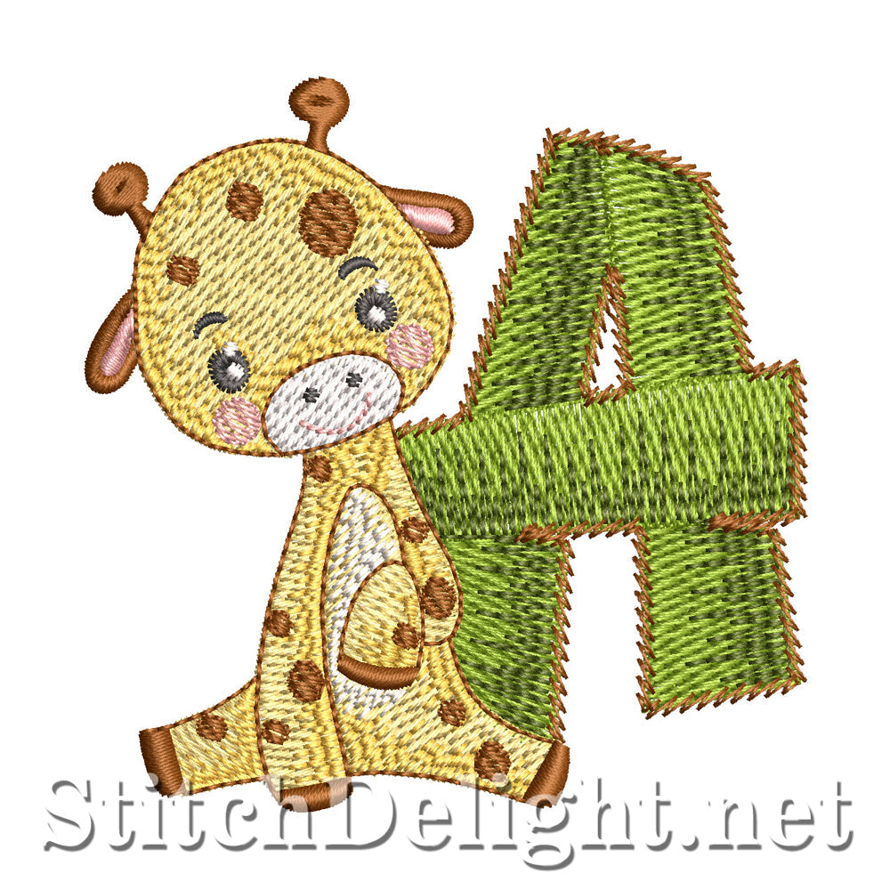 SDS5487 Safari Animals Complete Font