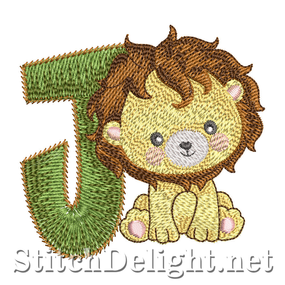 SDS5487 Safari Animals Complete Font