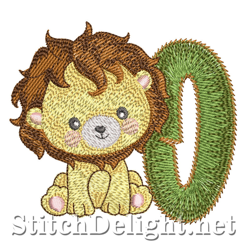 SDS5487 Safari Animals Complete Font